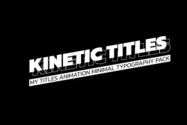 Kinetic Titles 1.0 | MOGRT 52295519