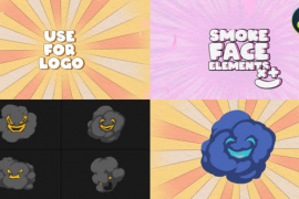Explosion Smoke Face Elements | DaVinci Resolve 50500806