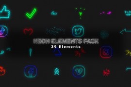 Neon Elements Pack 34204881