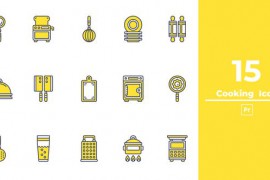 Cooking Icon Premiere Pro 50282027