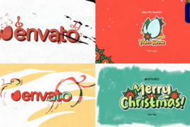 Christmas Logo | Premiere Pro MOGRT 49497362
