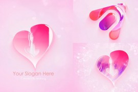 Colorful Valentine Logo Reveal 43407900