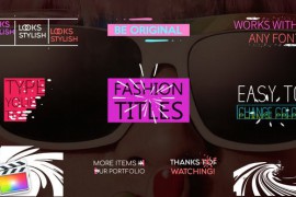 Juicy Fashion Titles | FCPX 25500415
