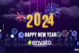 Happy New Year Wishes 2024 MOGRT 49425107