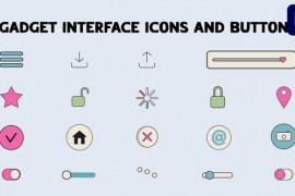 Gadget Interface Icons And Buttons for Premiere Pro 52508608