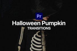 Halloween Pumpkin Transitions for Premiere Pro 47929464