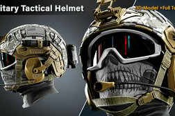 Artstation – Military Tactical Helmet tutorial