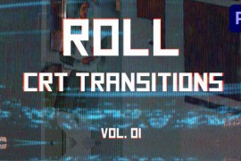 CRT Roll Transitions for Premiere Pro Vol. 01 46488227