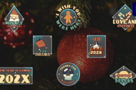 Merry Christmas Titles for Premiere Pro 49699107