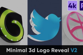 Minimal 3d Logo Reveal V2 43899017