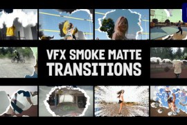 VFX Smoke Matte Transitions for Premiere Pro 46324573