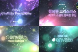 Christmas Greetings Typography for DaVinci Resolve 50038910