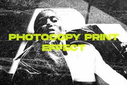 Free Download:Photocopy Print Effect 63761453