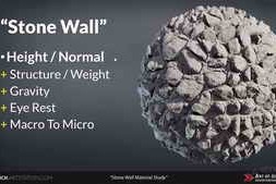 The Gnomon Workshop – Creating Stone Wall Materials in Substance Designer