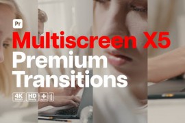 Premium Transitions Multiscreen X5 for Premiere Pro 52787379