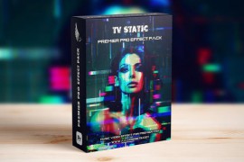 TV Glitch Static Transition for Premiere Pro 52142325