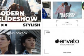 Aesthetic Modern Slideshow for DaVinci Resolve 46440432