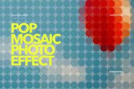 Pop Mosaic Photo Effect for Photoshop