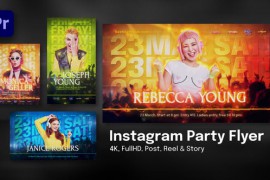 Instagram Party Flyer | Premiere Pro 50874701