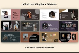 Minimal Stylish Slides | After Effects 44960266