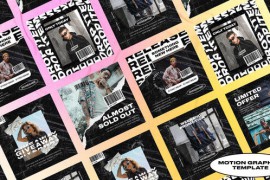 Dropnot Streetwear Typography Posts | Mogrt 48330347