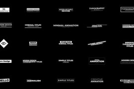 Minimal Titles | FCPX 43446532
