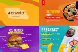 Restaurant Menu | Premiere Pro MOGRT 44758508