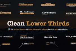 Clean Lower Thirds 42302964