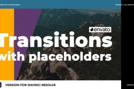 Transitions with Placeholders | DaVinci Resolve 50653480