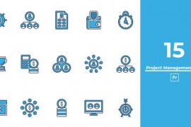 Project Management Icon Premiere Pro 50360071