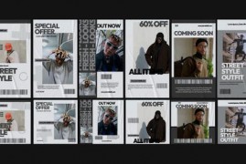 Urban Fashin Instagram Post & Story 50086301