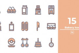 Bakery Icon After Effect 48433338