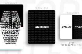 Instagram Typography Titles 45529778