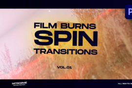 Film Burns Spin Transitions Vol. 01 for Premiere Pro 48174589