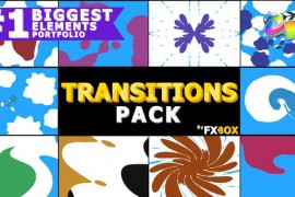 2D FX Liquid Transitions | FCPX 23448948