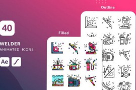 Welder Animated Icons | After Effects 50938403