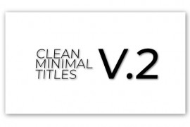 Minimal Titles 1,0 | FCPX 42845796