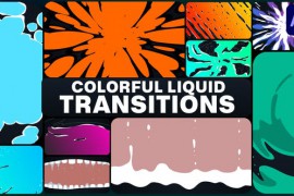 Colorful Liquid Transitions for After Effects 51137551