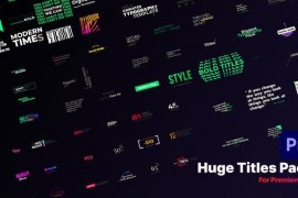 Titles for Premiere Pro 39713492