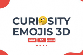 3D Curiosity Emojis 49604238