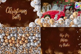 Christmas Balls Opener And Transitions for FCPX 48683648