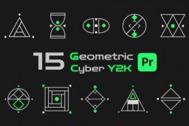 Geometric Shapes cyberY2K For Premiere pro 46533597