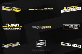 Bold Titles | MOGRT [ Premiere Pro ] 52185801