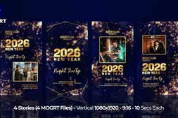 Free Download:New Year Instagram Stories MOGRT 60805239