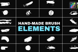 Hand Made Brush Elements for FCPX 52221698