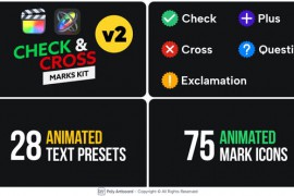 Check & Cross Marks Vol.2 For Final Cut Pro X 51222136