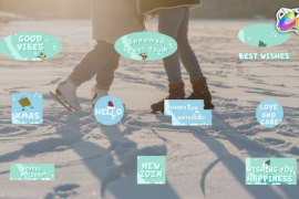 Snowman Lower Thirds | FCPX 49853337
