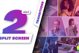 Multiscreen Transitions - 2 Split Screen 51599494