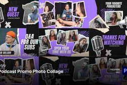 Free Download:Intro - Podcast Promo Photo Collage Premiere Pro Templates 59424760