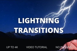 Lightning Transitions for DaVinci Resolve 32194267